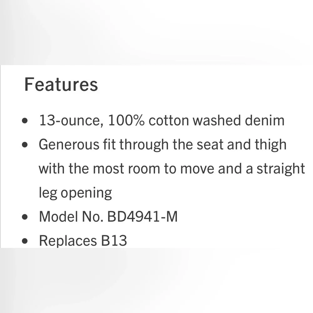 Carhartt Men’s Utility Loose Fit Jeans